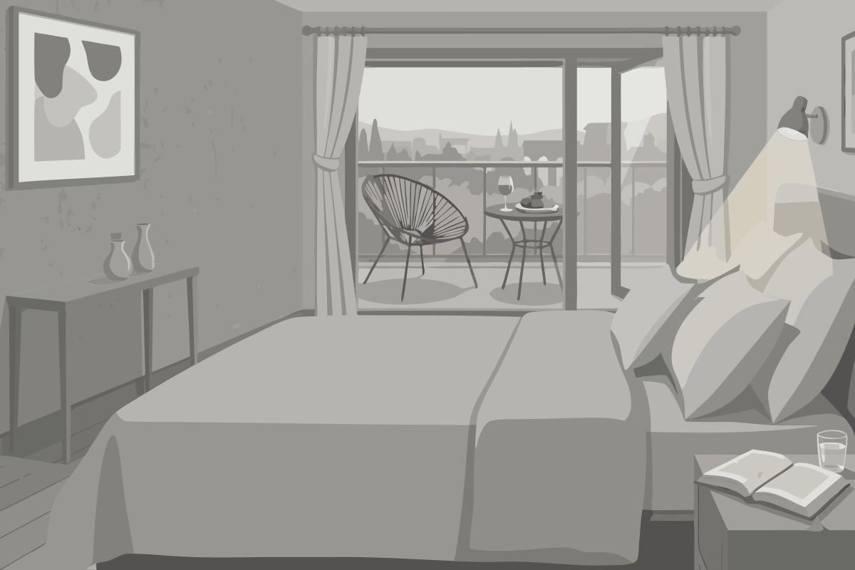 Double Room with  Private Terrace with Bubble and Hot Tub - Unlimited Brunch